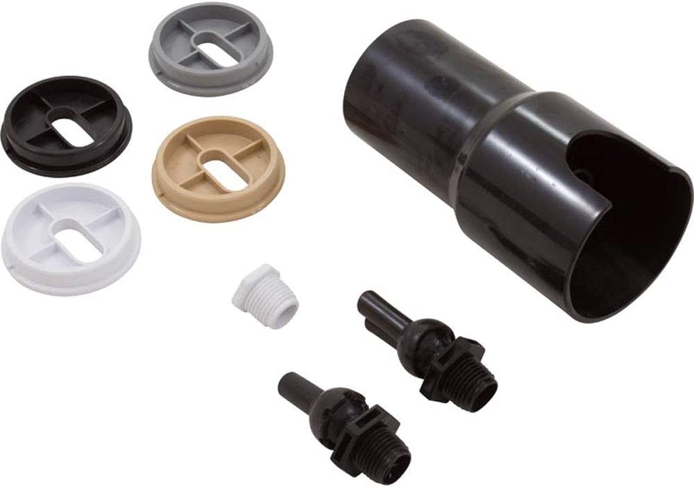 CMP Natural Wonders Non-Adjustable Deck Jet Assembly with Four Decorative Caps, 25597-000-000 - alternate view