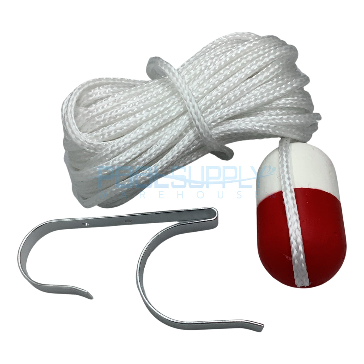 PoolStyle Buoy Holder w/ 60' Heaving Line and Metal Hanger - 374