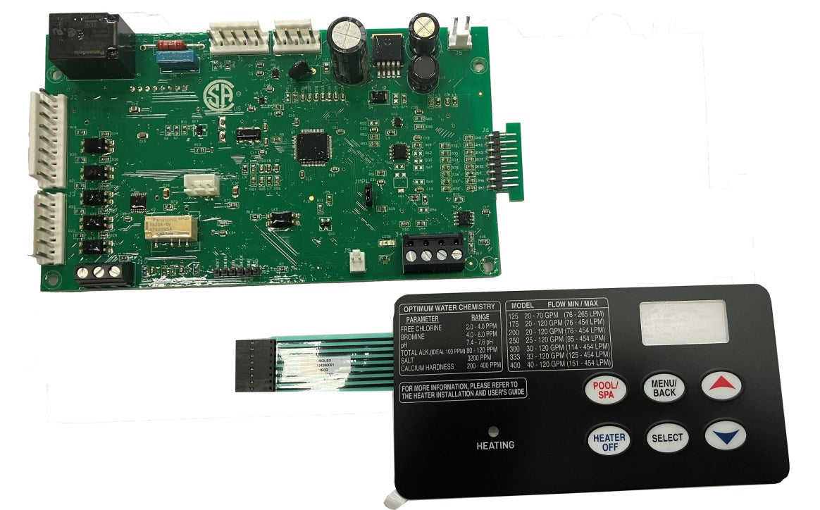 Pentair MasterTemp/Max-E-Therm 6-Button Control Board Kit, 461105Z - alternate view