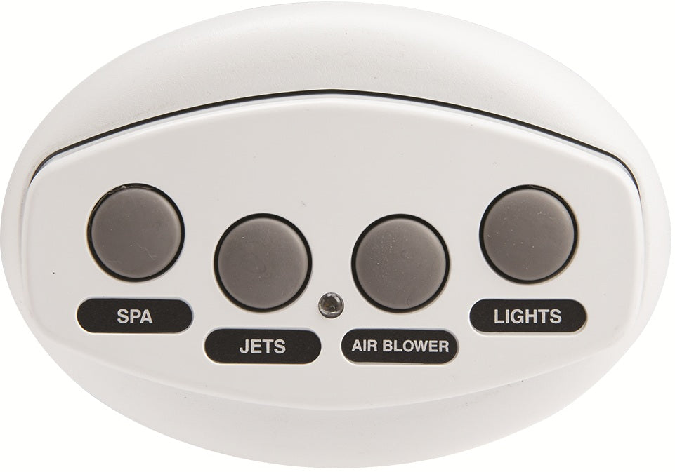 Pentair Genuine OEM iS4 Spa-Side Remote, White, 100 ft., 521885
