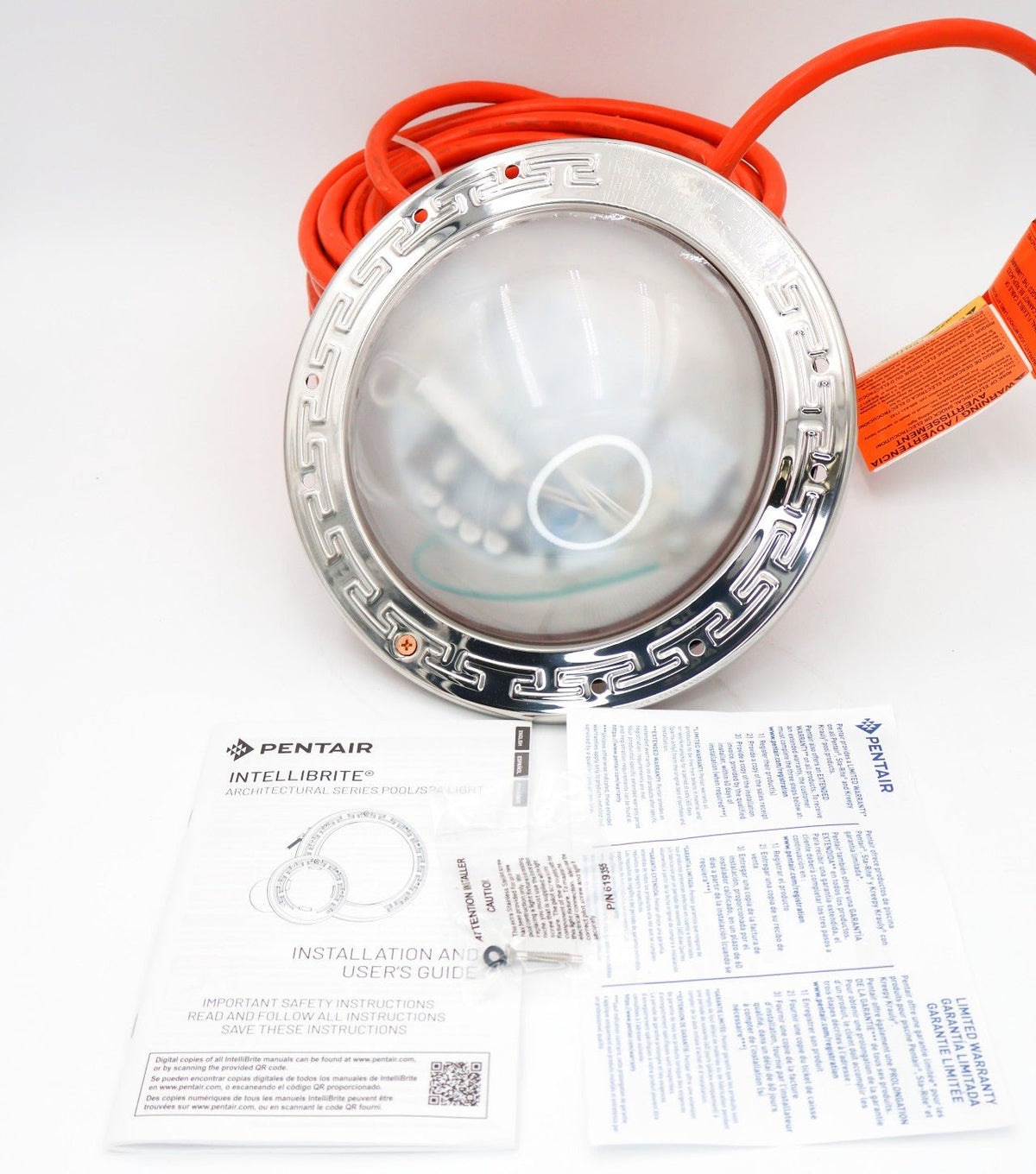 Pentair Intellibrite Architectural Series LED RGBW Pool Light 100' 12V 602153