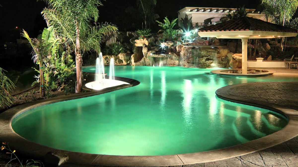 Pentair MicroBrite Color LED Pool Light 12 Volt, 14 Watt with 100' Cord, 620425 - alternate view