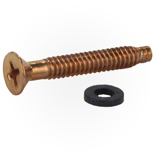 Pentair Brass Pilot Screw with Washer 79104800Z - alternate view