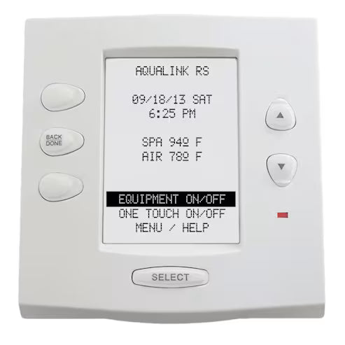Jandy Aqualink RS OneTouch, Pool and Automation, OneTouch Control Panel, White, 120 V — 7953