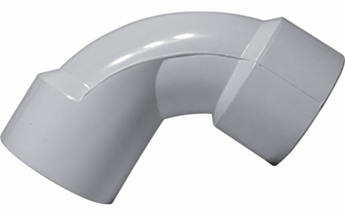 Westlake Pipe & Fittings 2.5" Slip x Slip SCH40 PVC 90 Degree Sweep Elbow — 406025SW