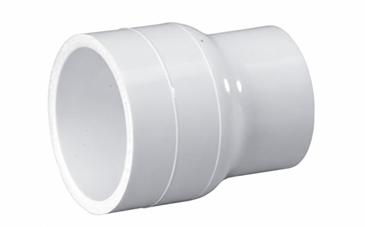 Westlake Pipe & Fittings 2" x 1.5" White Slip x Slip SCH40 Reducer Coupling — 429251