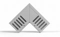 Quaker Plastics 3" Water Hog Fitting 90 Gray — QP-6244G
