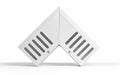 Quaker Plastics 3" Water Hog Fitting 90 White — QP-6244W