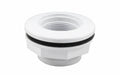 Super-Pro 1.5" FPT White Inlet Fitting with Locknut Fitting — SG4009170