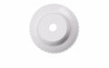 Super-Pro 1.5" MPT White Hydrostream Fitting with 3/8" Opening — SG4001410B