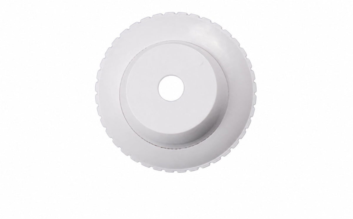Super-Pro 1.5" MPT White Hydrostream Fitting with 3/8" Opening — SG4001410B