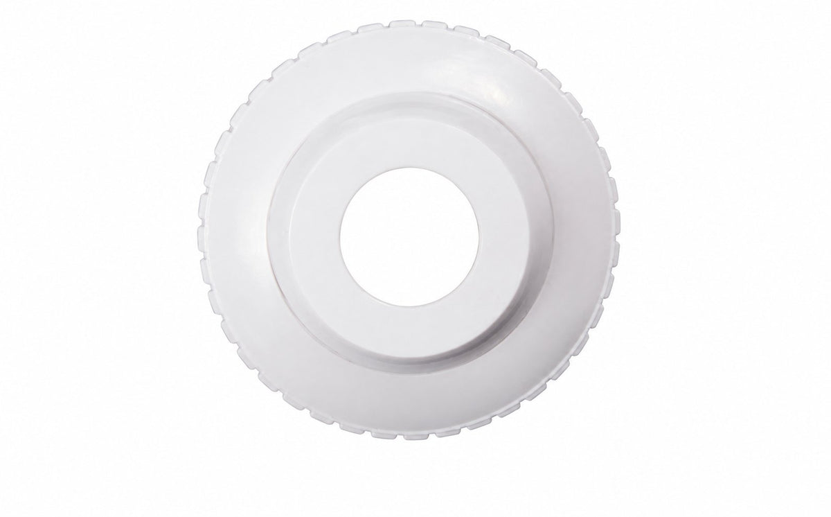 Super-Pro 1.5" MPT White Hydrostream Fitting with 3/4" Opening — SG4001410D