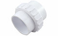 Super-Pro 1.5" Socket White PVC Self-Aligning Inline Union — 21049-150-000