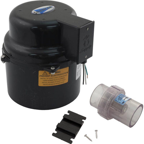 Air Supply of the Future Silencer Air Blower, 2HP, 240V, 5.0 Amps, 6320241