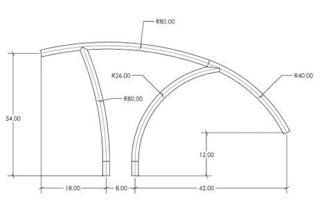 S.R. Smith Artisan Series Deck-Mounted Stair Rail Single — ART-1004