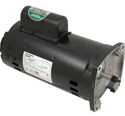 Century B2844 3 HP Square Flange Pool Pump Motor - 208/230V