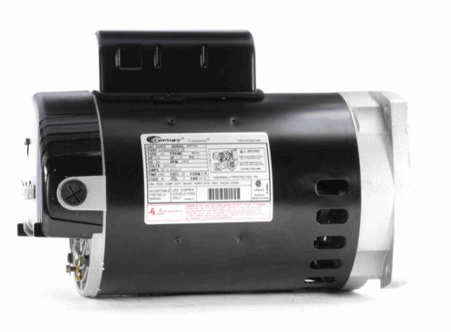Century B2852 3/4 HP Square Flange Pool Pump Motor - 115/230V - alternate view