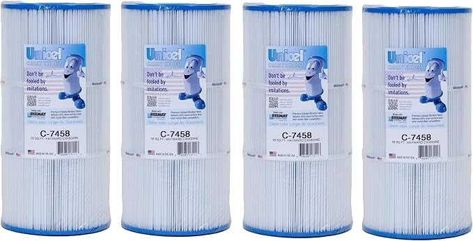 Unicel C-7458-4 56 Sq. Ft. Replacement Filter Cartridge — 4 Pack - alternate view