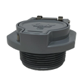 Super-Pro Gray Vac Lock Fitting 1 1/2" MPT — 25505-001-000