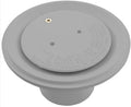 Super-Pro 2" SKT 1.5" Reducer Light Gray Floor Inlet Fitting — 25527-101-000