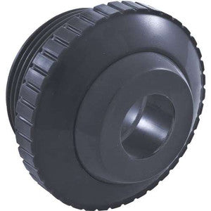 Super-Pro 1.5" MPT Black Hydrostream Fitting with 3/4" Opening — SG4001411D