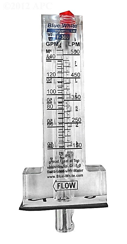 Blue-White Industries 2" Flowmeter, Standard Flow, F-30200P