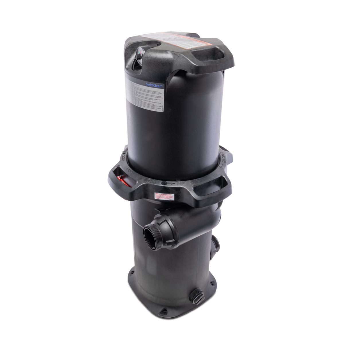 Hayward SwimClear C275S 275 sq ft cartridge pool filter - left angle