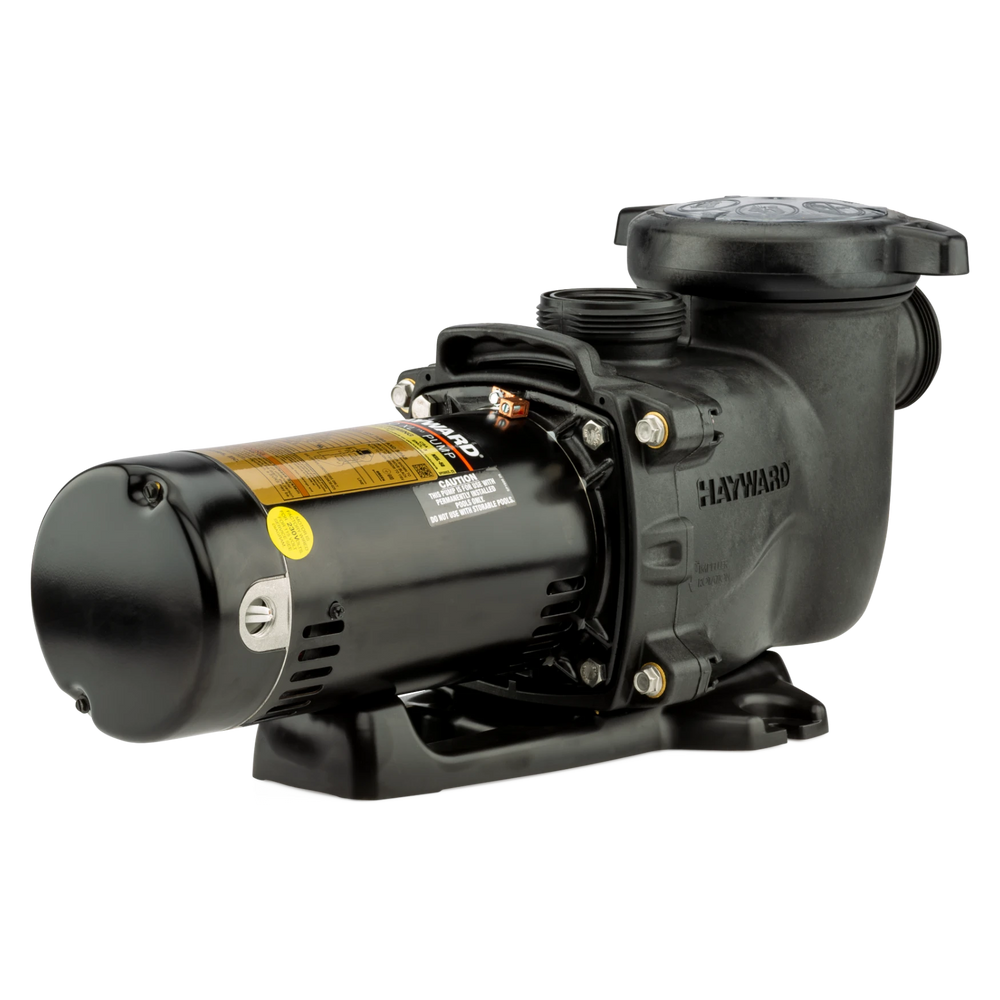 Hayward MaxFlo XL SP2307X10 1 HP pool pump — Rear-right view