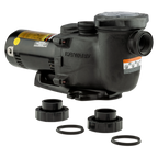Hayward MaxFlo XL SP2307X10 1 HP pool pump — Pump with included unions and O-rings