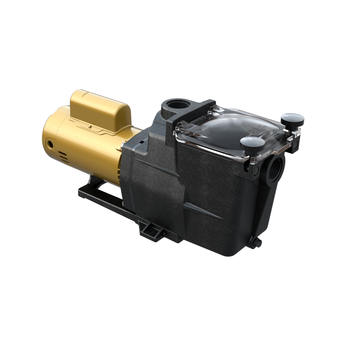 Hayward Super Pump SP2607X10 1 HP Single-Speed Pool Pump – Right front angle