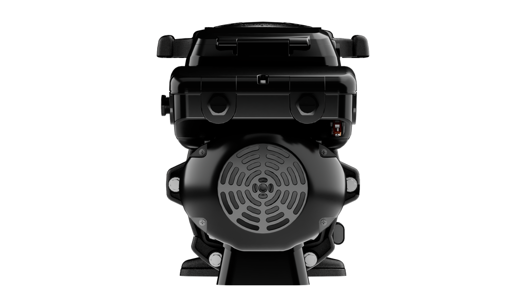 Hayward TriStar VS 950 Variable Speed Pump with OmniX 2.7 HP - SP32950VSPX1 – Rear view showing TEFC motor