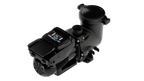 Hayward TriStar VS 950 Variable Speed Pump with OmniX 2.7 HP - SP32950VSPX1 – Top rear angle with OmniX Universal Display open