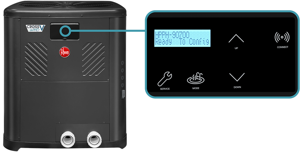 TWPH-8550EHT10 — Detalle oficial del panel de control