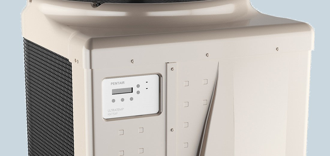 Pentair 460833 — Detalle del panel de control UltraTemp