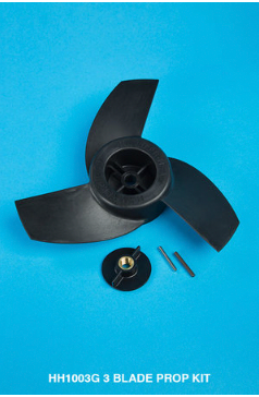 Hammerhead HH1003G Three Blade Propeller Kit, Includes Propeller, Prop Pins and Prop Nut - alternate view
