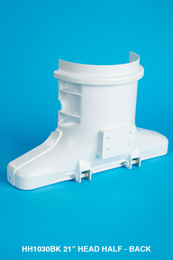 Hammerhead 21" Service Head Halves, Back, HH1030BK - alternate view