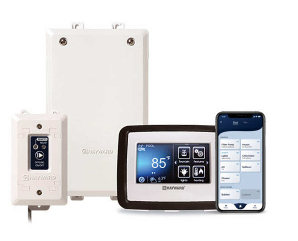 Hayward OmniHub Smart Pool and Spa Control with One Smart Relay, HLOMNIHUB