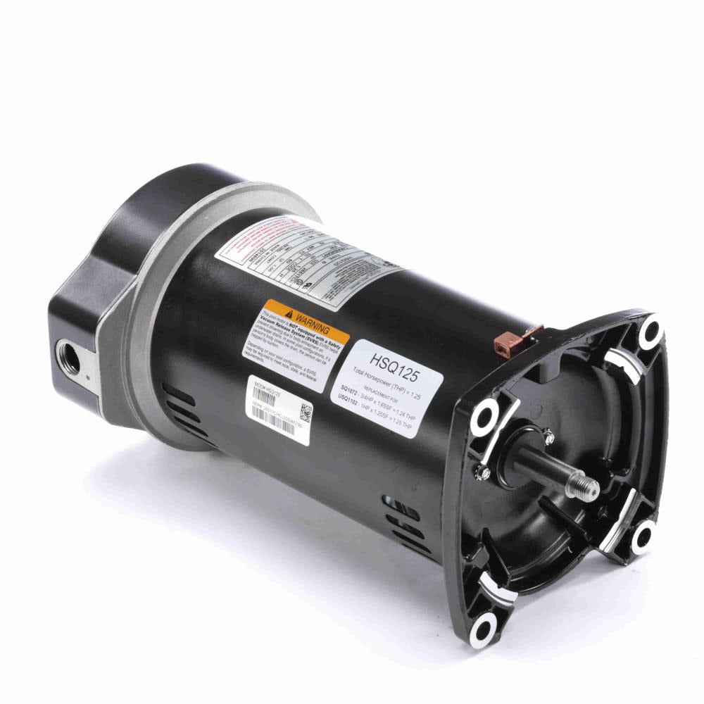 Century HSQ125 Square-Flange Pool Pump Replacement Motor, 1.25 HP