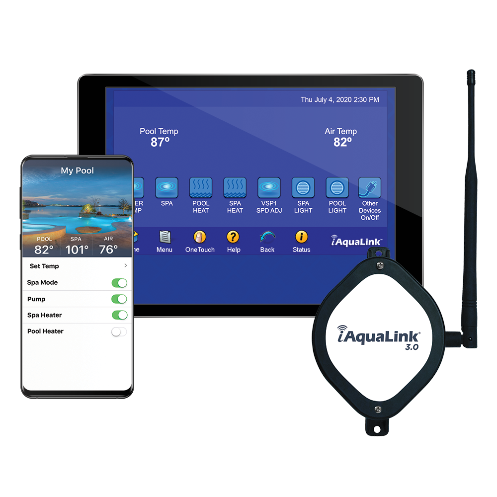 Jandy Conversion from Pentair Easytouch & Intellitouch to RS Pool/Spa 8 Aux with iAqualink — IQ-PENT-RSPS8 - alternate view