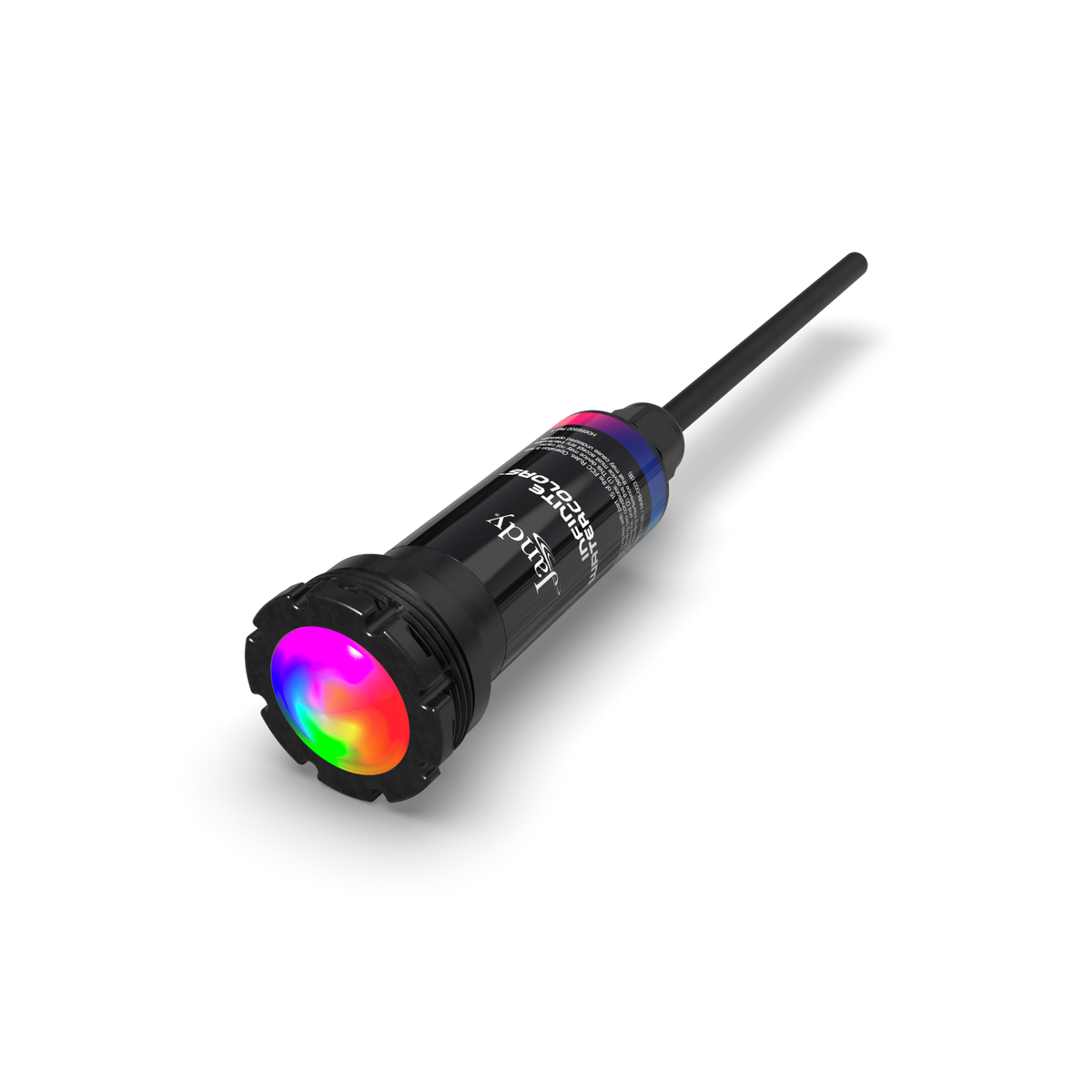 Jandy RGBW Infinite WaterColors Nicheless LED Light 14V 15W with 100' Cord — IWC15W100
