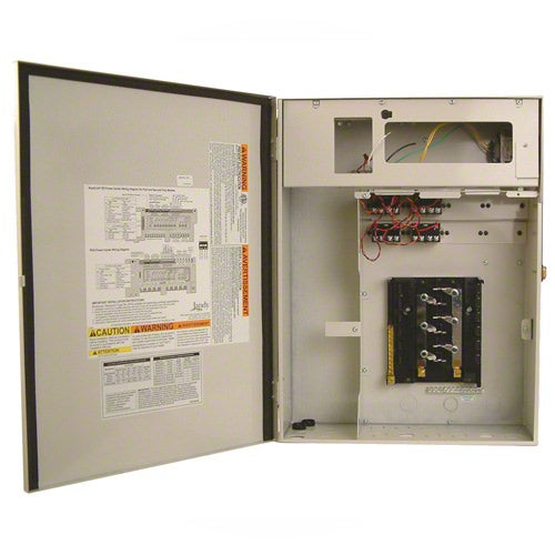 Jandy 6614-LDG AquaLink Power Center interior view