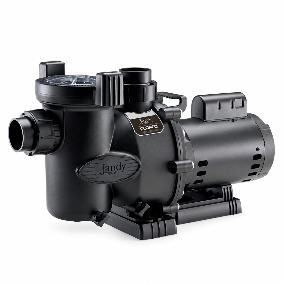 Jandy FloPro FHPM.75 3/4 HP single-speed pool pump on a white background