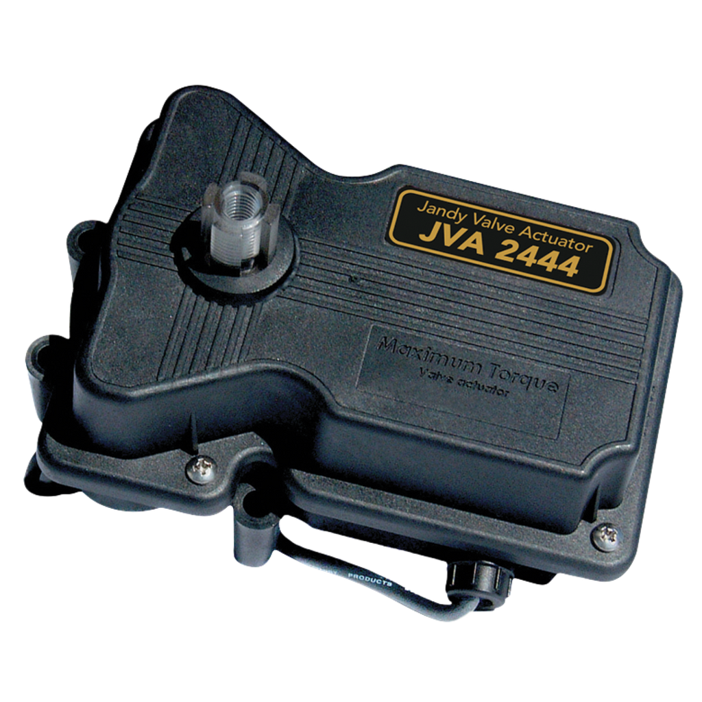 Jandy valve actuator detail; pool and spa kit includes two actuators