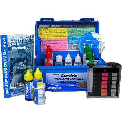 Taylor Complete DPD Pool and Spa Water Test Kit (High), K-2005 - alternate view