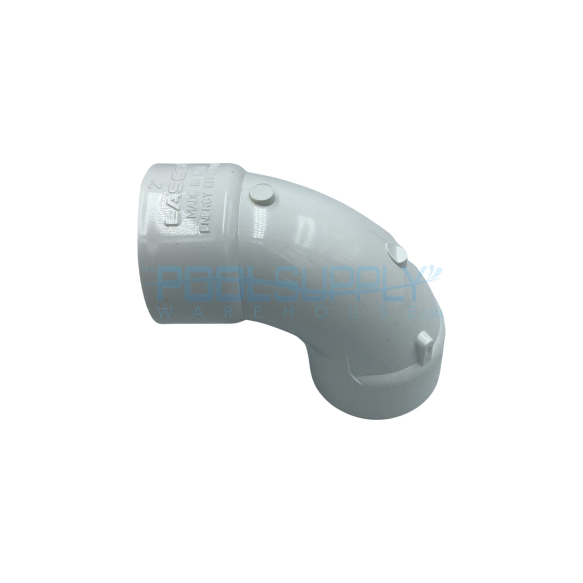 Westlake Pipe & Fittings 2" Slip x Slip SCH40 PVC 90 Degree Sweep Elbow — 406020SW