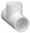 Westlake Pipe & Fittings .75" White Slip x Slip x Slip SCH40 Tee — 401007BC