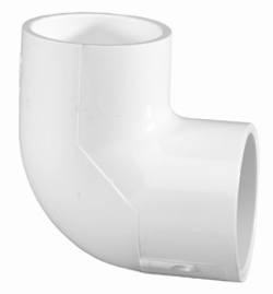 Westlake Pipe & Fittings 1.5" Slip x Slip 90 Degree SCH40 Elbow — 406015BC
