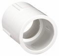 Westlake Pipe & Fittings 2" White Slip x FPT SCH40 PVC Female Adapter — 435020