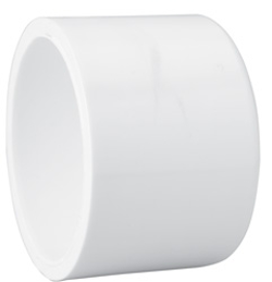 Westlake Pipe & Fittings 1" White Slip SCH40 PVC Cap — 447010BC