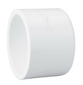 Westlake Pipe & Fittings 1.5" White Slip SCH40 PVC Cap — 447015BC